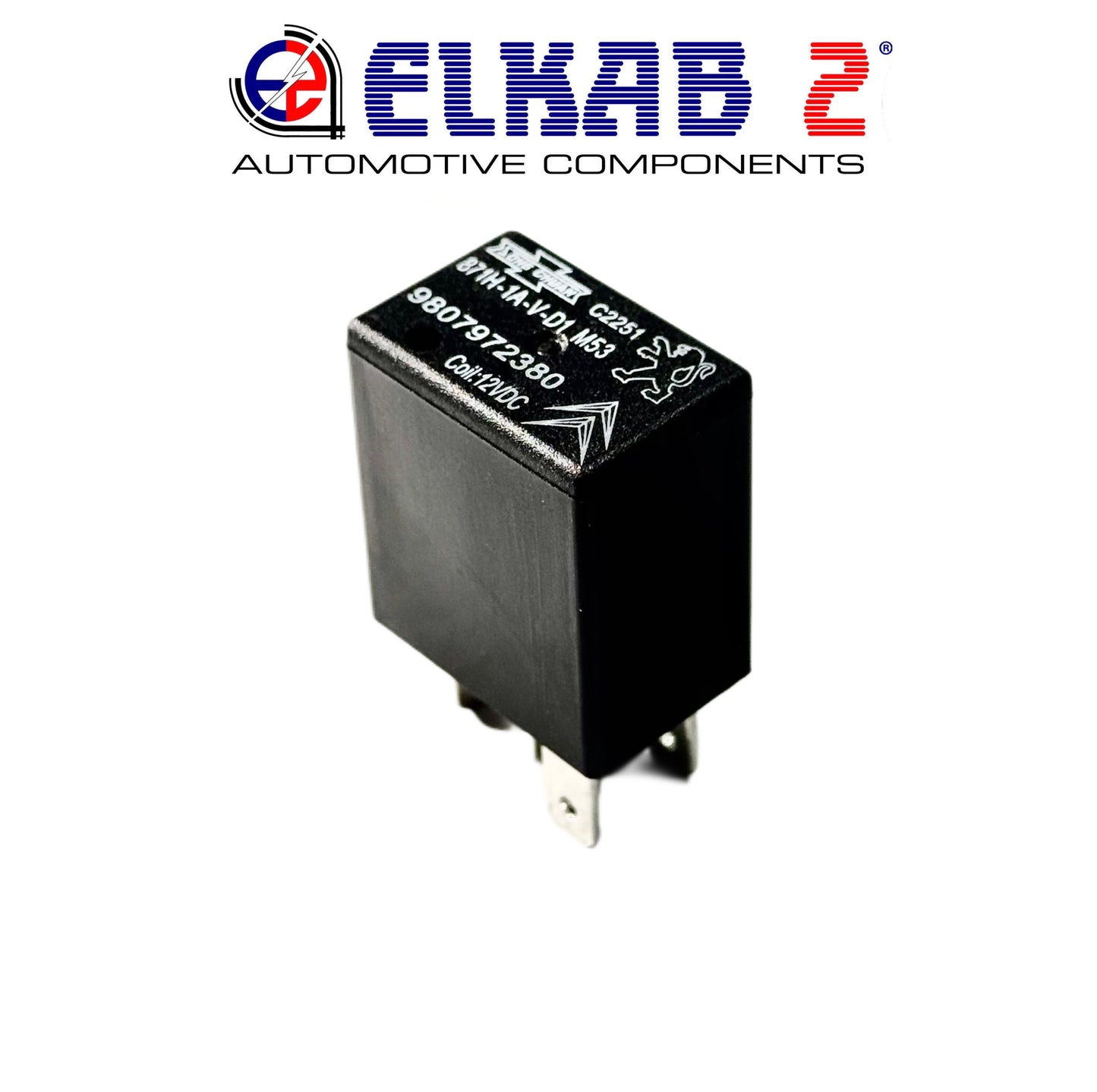 Relè PEUGEOT, CITRÖEN 12v 30A 4 Contatti per C3, C4, Berlingo, Clio, Captur OEM 871H-1A-V-D1 M53 ORIGINALE