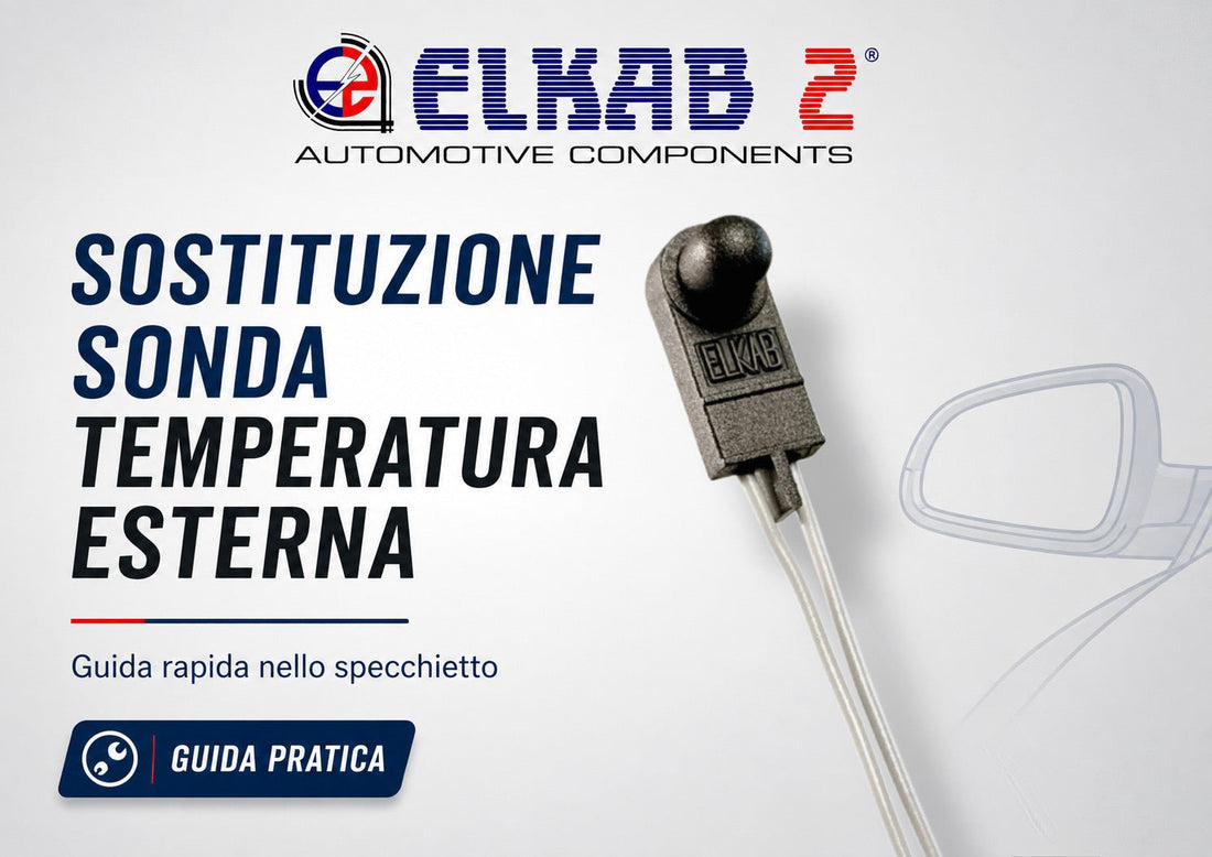Come Sostituire il Sensore Temperatura Esterna nello Specchietto Auto