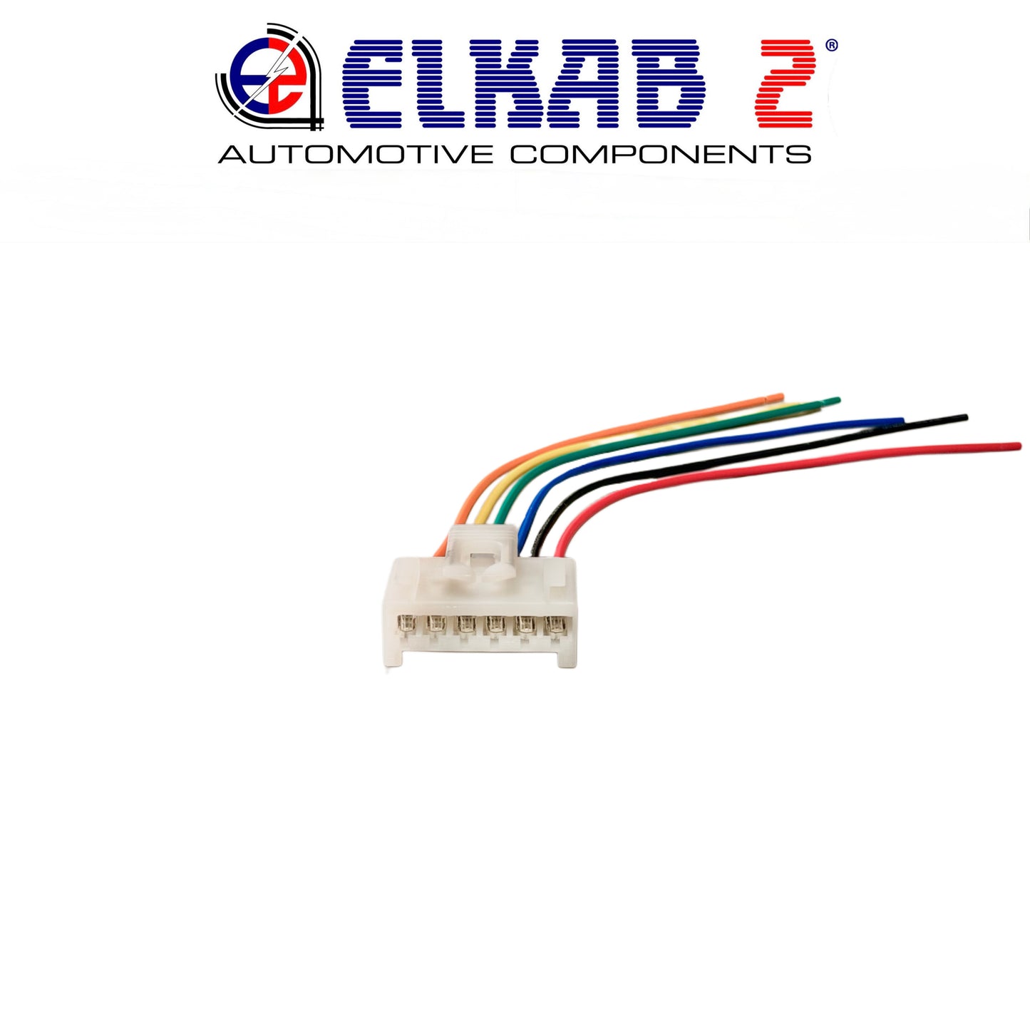6 Pin Connector Rear Headlights Wiring Plug Lights Fiat, Alfa, Lancia OEM 405116 OEM 51277277 Punto, Panda, Ypsilon, 156, 159
