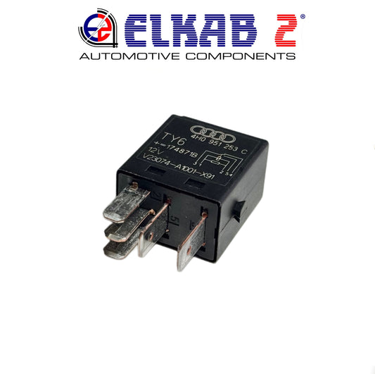 Relay 646 12V, 4H0 951 253 C Audi, VW Seat Skoda, TE, V23074-A1001-X91 ORIGINAL Passat, Polo, Golf, RS, A6, Q5, Q3 Arona, Ibiza Octavia ORIGINAL