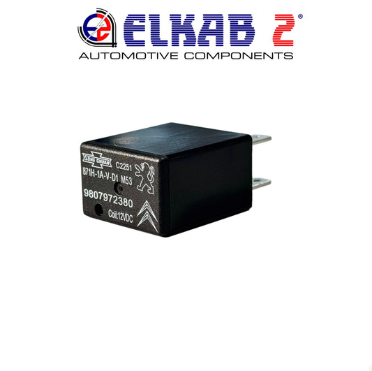 PEUGEOT, CITROËN Relay 12v 30A 4 Pin for C3, C4, Berlingo, Clio, Captur OEM 871H-1A-V-D1 M53 ORIGINAL