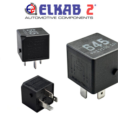 Relay 645 12V, Audi VW Seat Skoda, Multipurpose Control Module 4H0951253A Passat, Polo, Golf, RS, A6, Q5, Q3 Arona, Ibiza Octavia GENUINE
