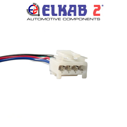 4 Pin Connector Rear Lights Wiring Plug Lamps Fiat, Alfa, Lancia OEM 12495980 OEM 51277254 Punto, Panda, 147, 156, 159