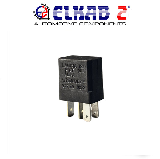 FIAT ALFA LANCIA RELAY 702.30 12V 20A JEEP ALFA FIAT, Ducato, Stelvio, Panda, Giulia, Ypsilon, 500 OEM 1/11307/87 ORIGINAL