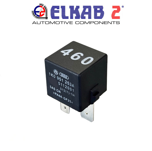 Relay 460 1KO951253A 12V, Audi VW Seat Skoda, Control Module V23134-T52-X430 Passat, Polo, Golf, RS, A6, Q5, Q3 Arona, Ibiza Octavia ORIGINAL