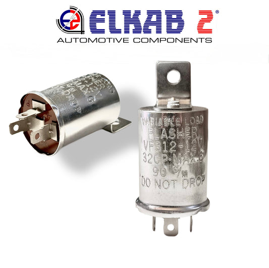 Flasher Relay, Turn Signal Flasher for Fiat 500, 126, Fiat 600 Autobianchi.