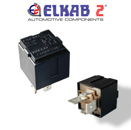 IVECO Relay 12v 70a 4 Pin, Multifunction BITRON Iveco Daily, 504053413 ORIGINAL.