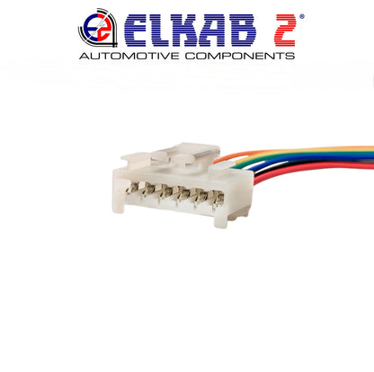 6 Pin Connector Rear Headlights Wiring Plug Lights Fiat, Alfa, Lancia OEM 405116 OEM 51277277 Punto, Panda, Ypsilon, 156, 159