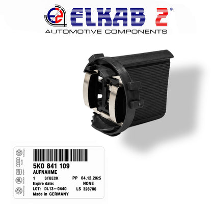 Porta Lampada H7 per fari anabbaglianti anteriori alogeni Volkswagen OEM 5K0.841.109 ORIGINALE.