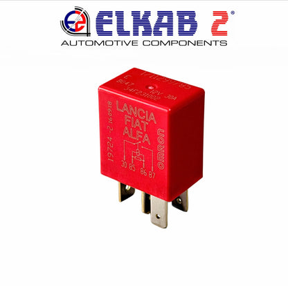 RELÈ FIAT ALFA LANCIA, JEEP, 1/11299/85 Ducato, Giulia, 500, 12V 30A 12722-2 OMRON ORIGINALE