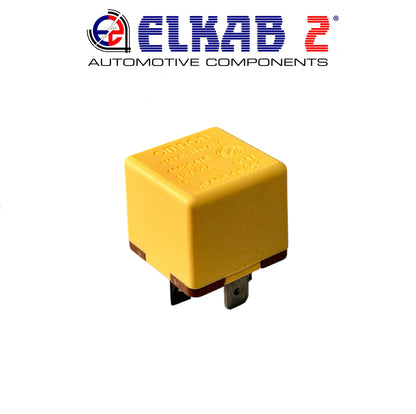 FIAT, ALFA, LANCIA 12V 30A OMRON Yellow Relay OEM 46620416 Ypsilon, Giulietta, Punto, Tipo, ORIGINAL.