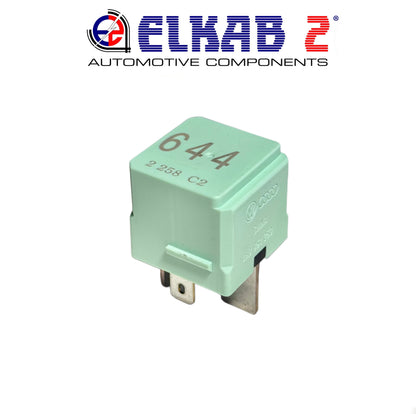Relay 644 12V, 4H0 951 253 Audi, VW Seat Skoda, V23136-J0006-X079 Passat, Polo, Golf, RS, A6, Q5, Q3 Arona, Ibiza Octavia ORIGINAL