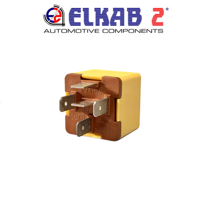 FIAT, ALFA, LANCIA 12V 30A OMRON Yellow Relay OEM 46620416 Ypsilon, Giulietta, Punto, Tipo, ORIGINAL.