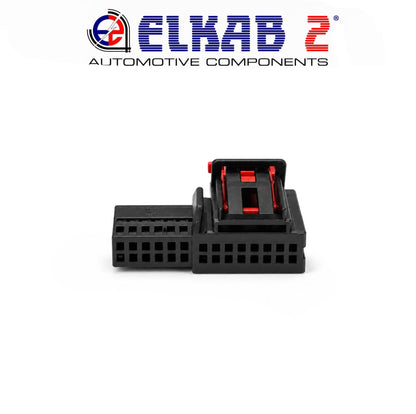 1 KIT Connettore 16 Contatti Audi, Volkswagen, Seat, Skoda, Porsche, Lamborghini, Bentley per Specchio Esterno e Pannello Condizionamento Clima OEM 1K0 972 928 ORIGINALE