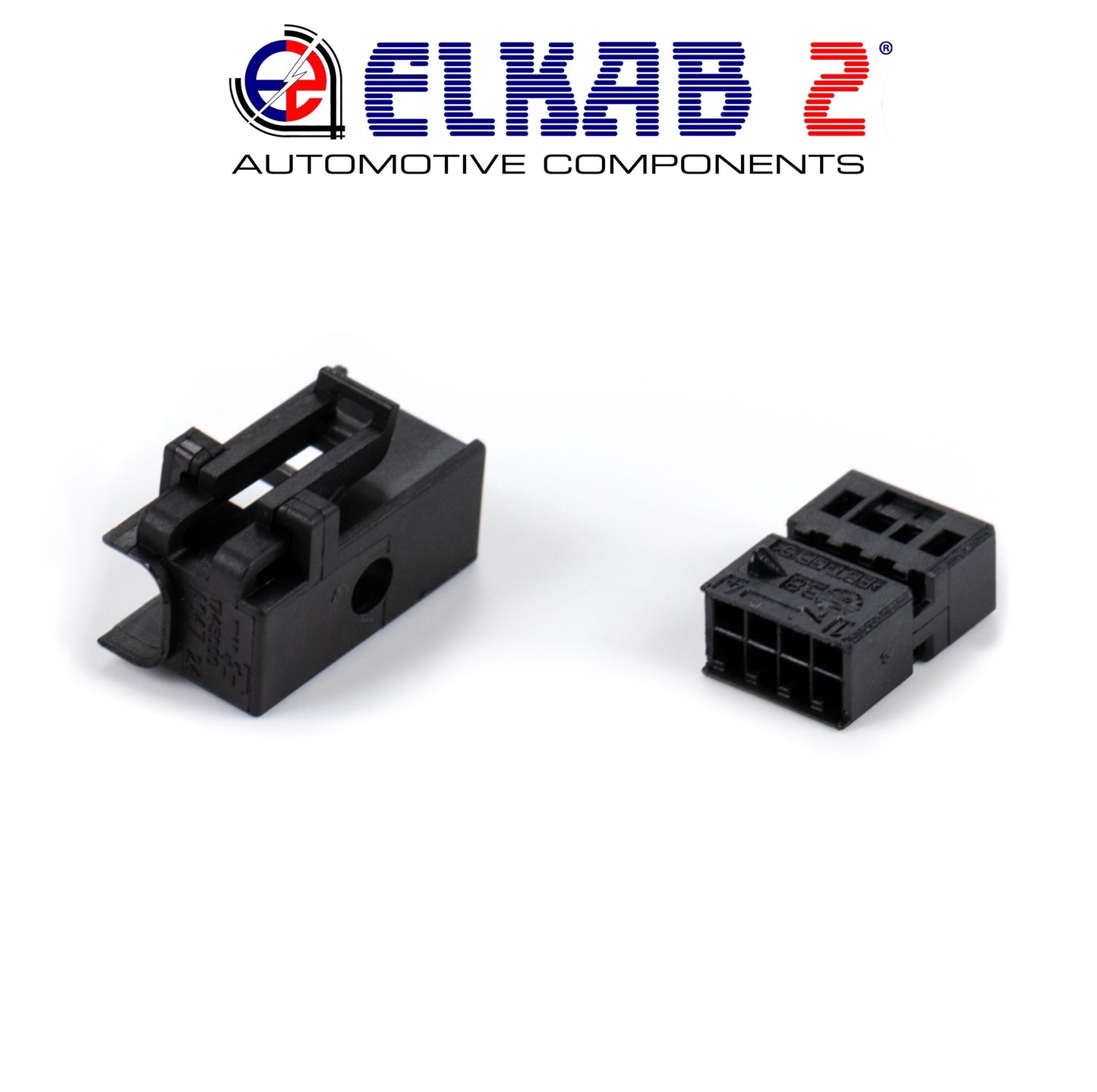 10 Cable Connectors, TE Wiring, TYCO 8-Way MQS 1745000-3 Black ORIGINAL