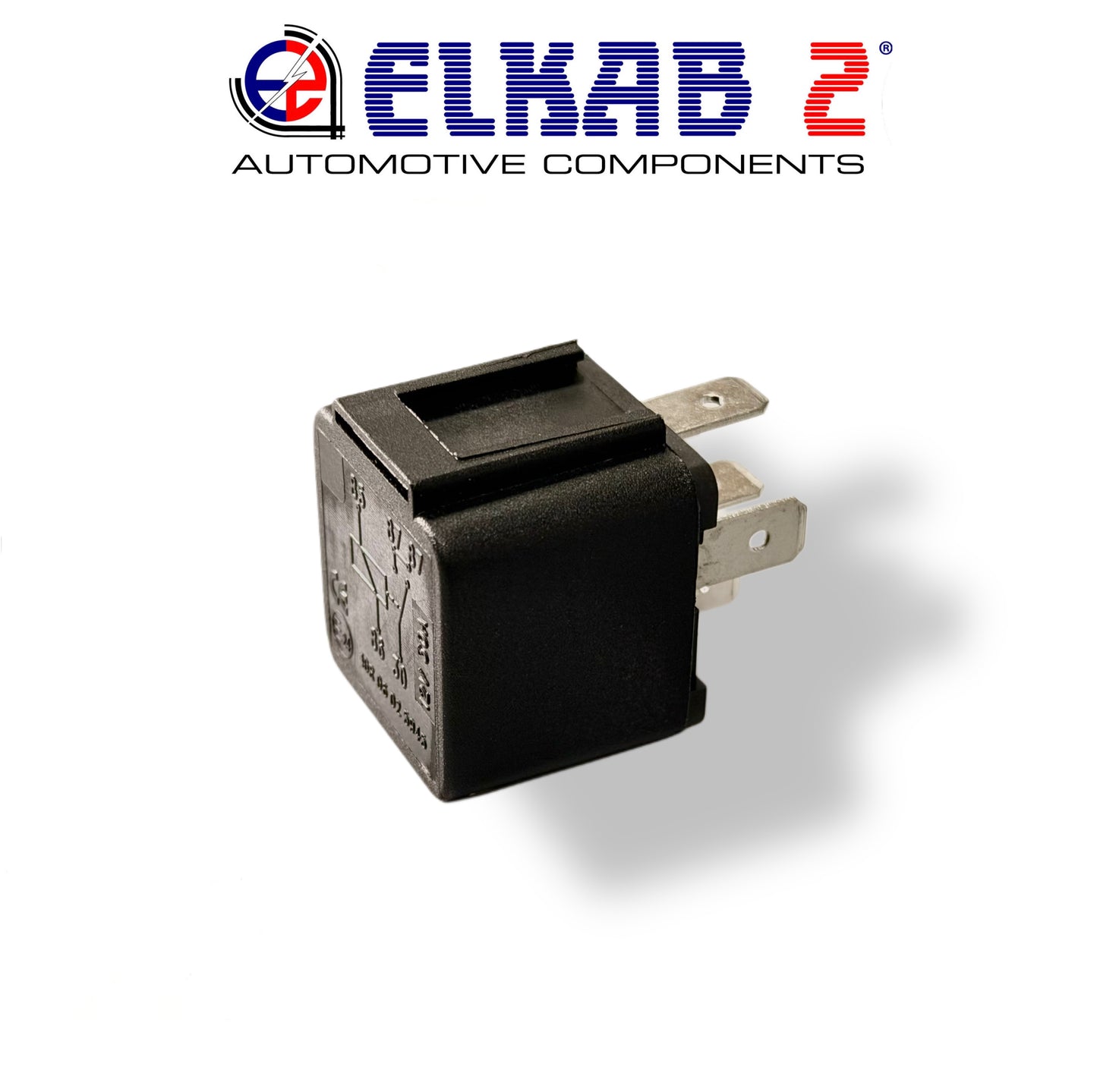 12V 40A 5-Pin Relay with Resistor and Parallel Diode for Car Motorcycle Camper Tractor Lights Control Unit.