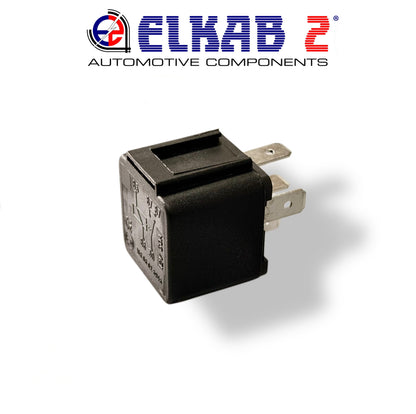 12V 40A 5-Pin Relay with Resistor and Parallel Diode for Car Motorcycle Camper Tractor Lights Control Unit.