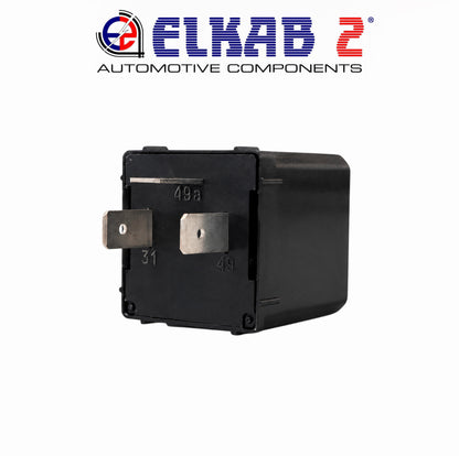 Relè Intermittenza Frecce 12V 42W 92W OEM 735490157 Nero Lancia, Fiat, Alfa Romeo, Auto Bianchi ORIGINALE