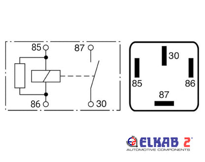 Relè Automobile 12v 70a 4 Contatti, Multifunzione BITRON per Iveco Daily, Fiat, Alfa, Lancia, ORIGINALE.
