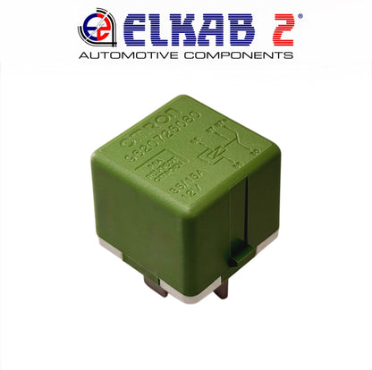 RELÈ PSA Peugeot, Citröen 12V 35/15A OMRON 5 Contatti OEM 9620725080  Verde ORIGINALE.