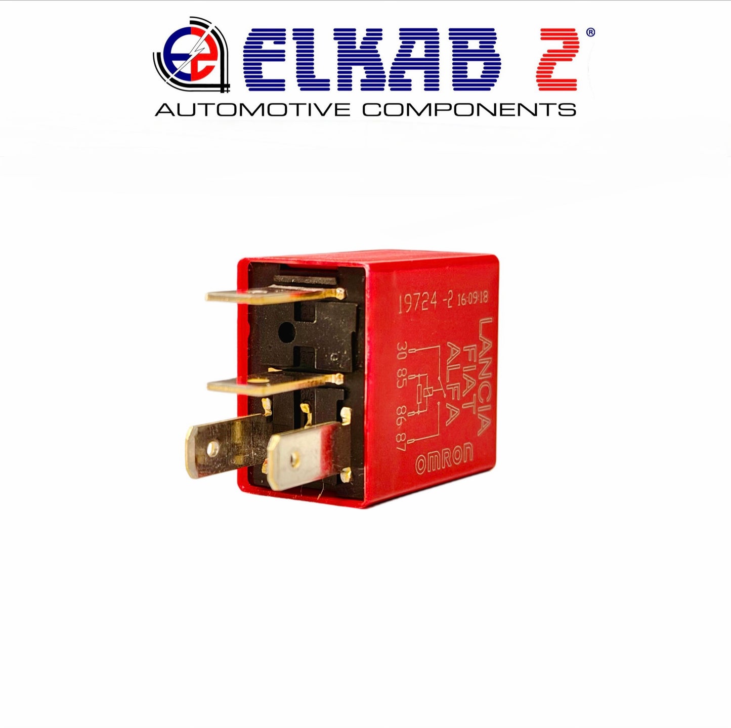 RELÈ FIAT ALFA LANCIA, JEEP, 1/11299/85 Ducato, Giulia, 500, 12V 30A 12722-2 OMRON ORIGINALE