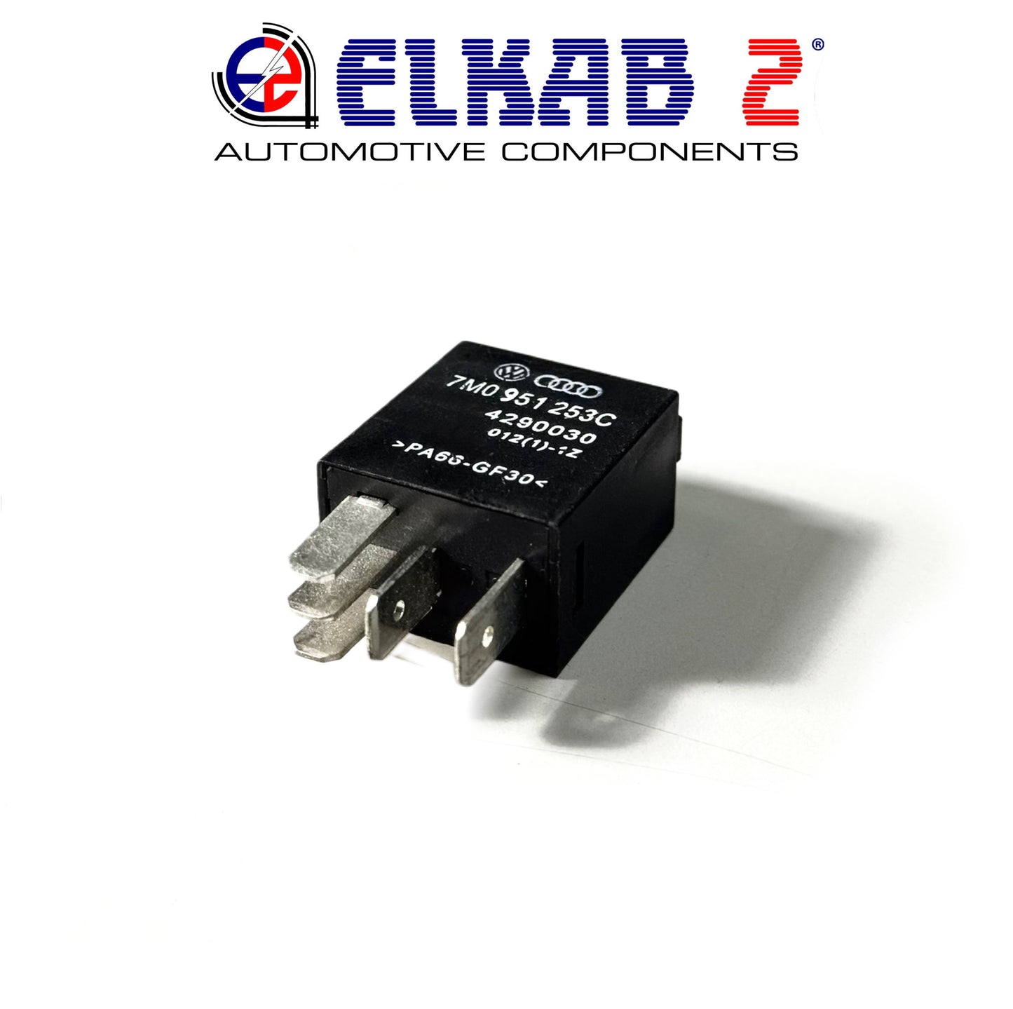 Relay 404 12V, 7M0 951 253 C Audi, VW Seat Skoda, C23374-A1001-X007 ORIGINAL