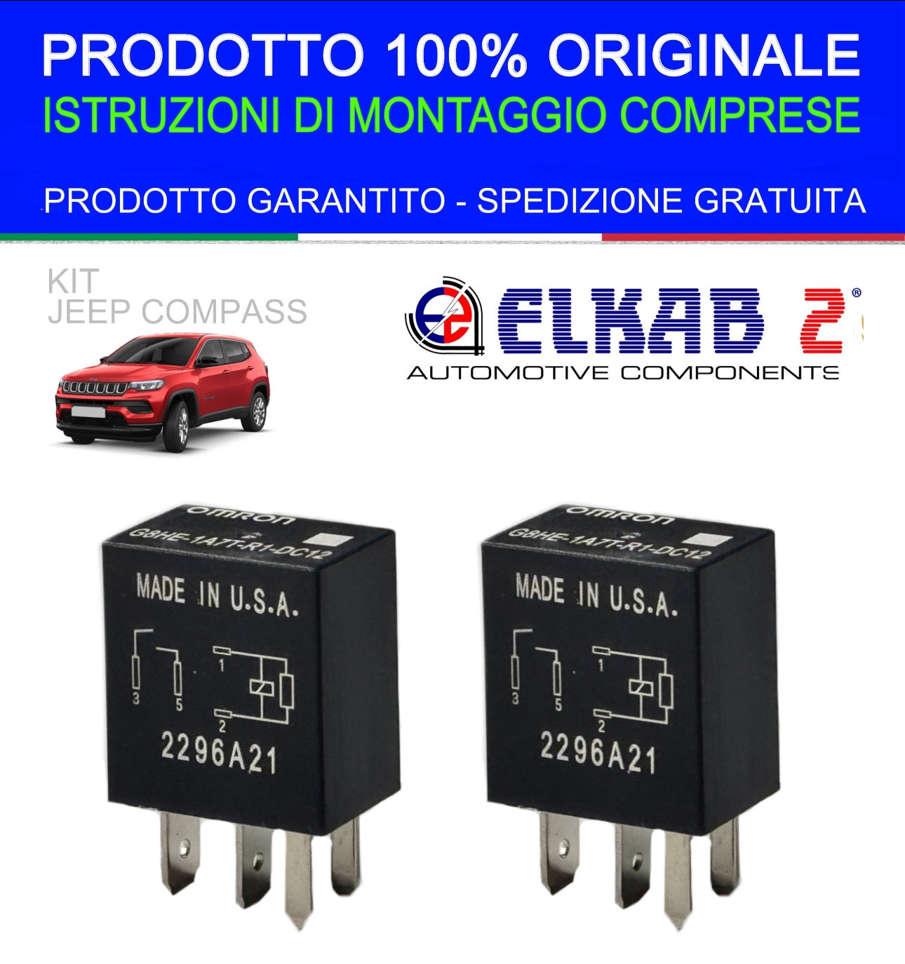 2 ORIGINAL OMRON 12V OEM RELAYS G8HE-1A7T-R1-DC12 SPECIFIC FOR XENON HIGH BEAM HEADLIGHTS