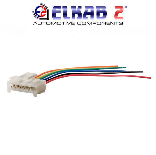 6 Pin Connector Rear Headlights Wiring Plug Lights Fiat, Alfa, Lancia OEM 405116 OEM 51277277 Punto, Panda, Ypsilon, 156, 159