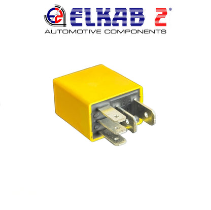 Relè PEUGEOT, CITRÖEN 12v 25A Giallo, C3, C4, Berlingo, Clio, Captur 9673062180 ORIGINALE
