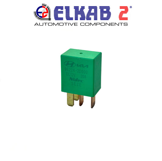 Relay 12V 20A Hyundai Kia Omron 95224-2D000 Air Conditioner Starter Kona, i10, Ioniq, Tucson Bayon, Picanto, Niro, Sportage ORIGINAL