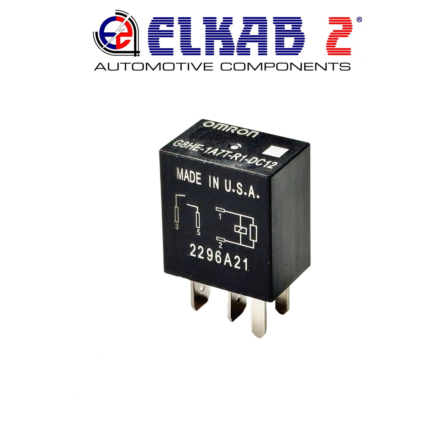 2 ORIGINAL OMRON 12V OEM RELAYS G8HE-1A7T-R1-DC12 SPECIFIC FOR XENON HIGH BEAM HEADLIGHTS