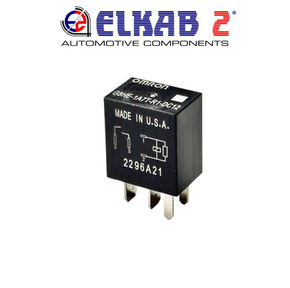 2 ORIGINAL OMRON 12V OEM RELAYS G8HE-1A7T-R1-DC12 SPECIFIC FOR XENON HIGH BEAM HEADLIGHTS