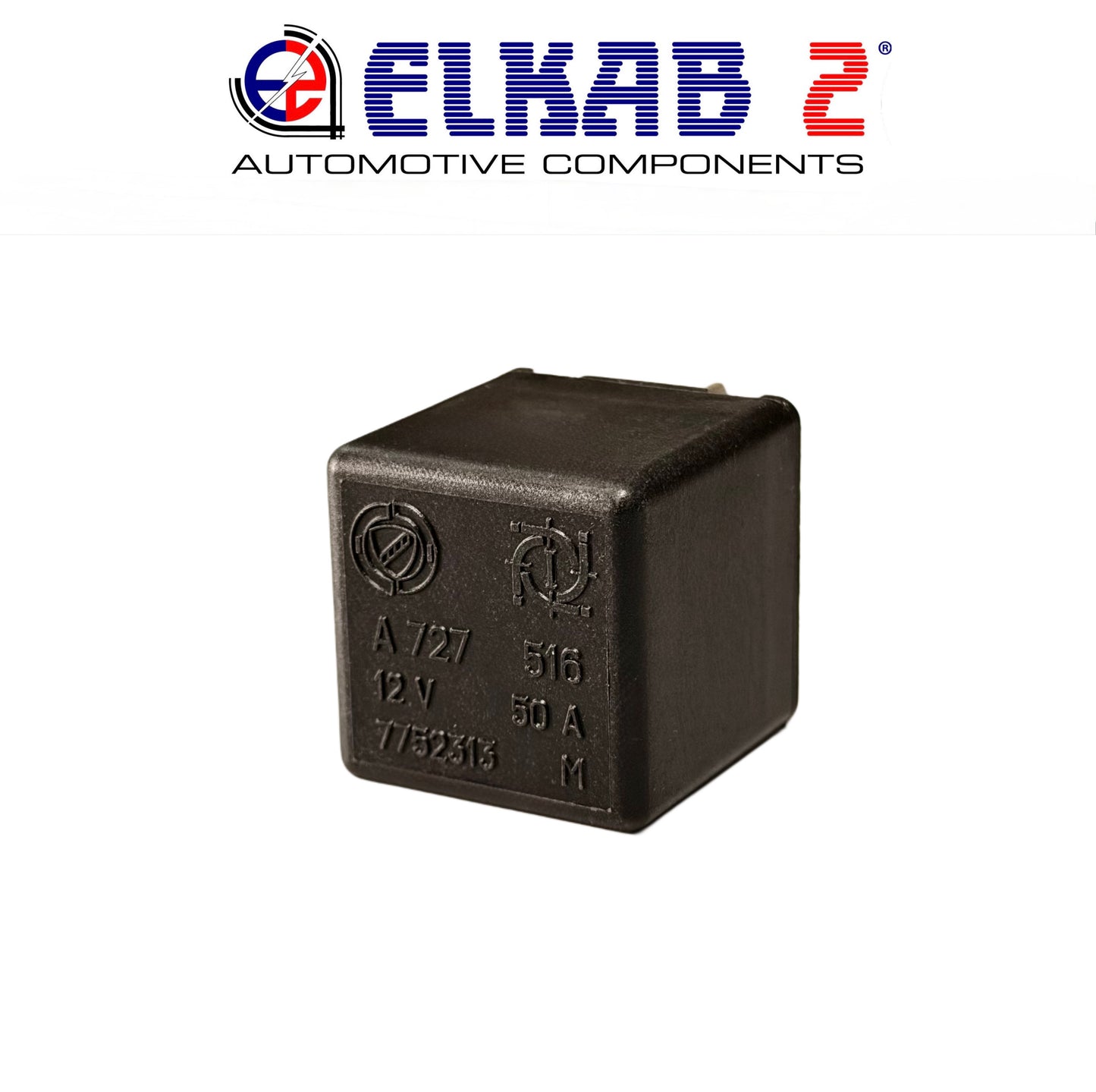 Relay 12V 50A 4 Contacts, Fiat, Alfa Romeo, Lancia, Italamec 7752313, TRW-SIPEA 7606542 ORIGINAL