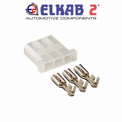 10 PZ. KIT Connettore FastIn FastOn 110 3 Vie TE Connectivity 925015 Specchio Retrovisore