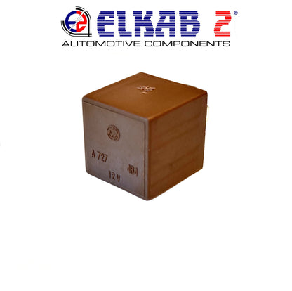Relè Ritardatore Marrone 12V 5Contatti 7621830 Fiat, Lancia, Alfa A727 OEM 762183  Stilo, Panda, 500, Bravo, 156, 147, Ypsilon ORIGINALE