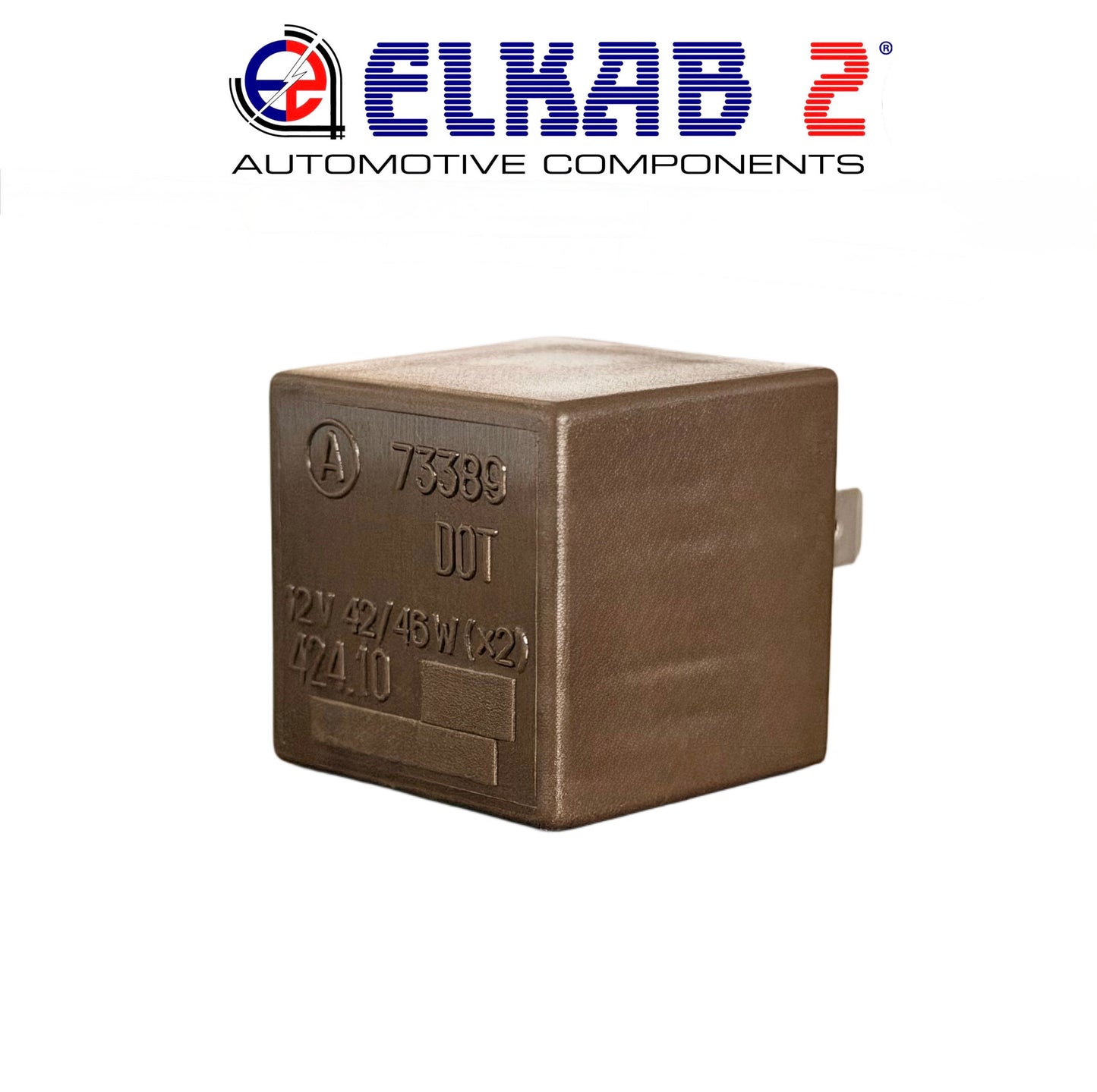 Relè Intermittenza Frecce 12V 42/46W OEM73389 Fiat, Lancia, Alfa Romeo, Auto Bianchi, ORIGINALE 500, Tipo, Cupe, Ducato, Y10, 147, 159, Ypsilon, Musa, Renault, Peugeot.