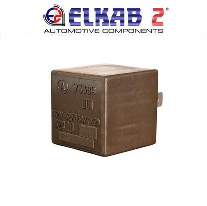 Relè Intermittenza Frecce 12V 42/46W OEM73389 Fiat, Lancia, Alfa Romeo, Auto Bianchi, ORIGINALE 500, Tipo, Cupe, Ducato, Y10, 147, 159, Ypsilon, Musa, Renault, Peugeot.