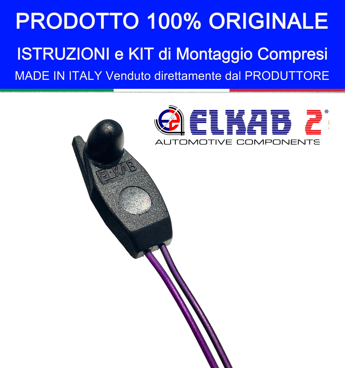 Sensore Sonda Temperatura Esterna Specchio Per Fiat Fiorino Peugeot Bipper Citroen Nemo ORIGINALE
