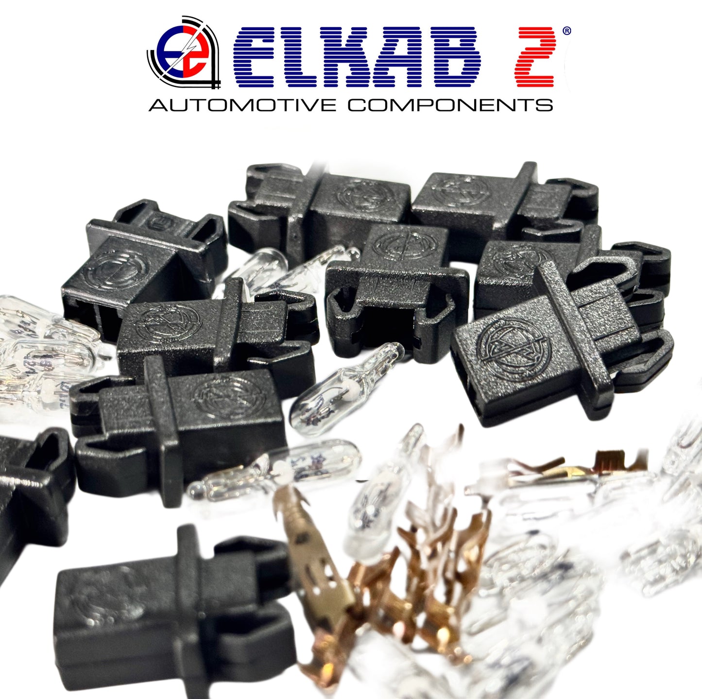 5 T5 Light Bulbs with Bulb Holder Dashboard Indicator Lights Fiat Alfa, Lancia Punto, Panda, Ypsilon, 600, 500, Giulietta ORIGINAL