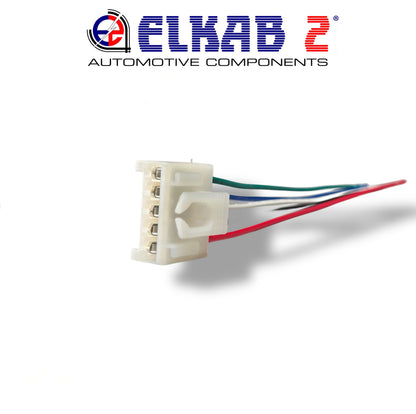 Connector 5 Pin Rear Lights Wiring Plug Lamps Fiat, Alfa, Lancia OEM 405116 OEM 51277277 Punto, Panda, 147, 156, 159