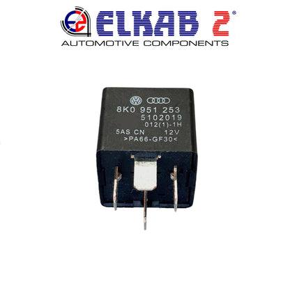 Relay 643 1KO951253A 12V, Audi VW Seat Skoda, Control Module 8K0951253 Passat, Polo, Golf, RS, A6, Q5, Q3 Arona, Ibiza Octavia ORIGINAL