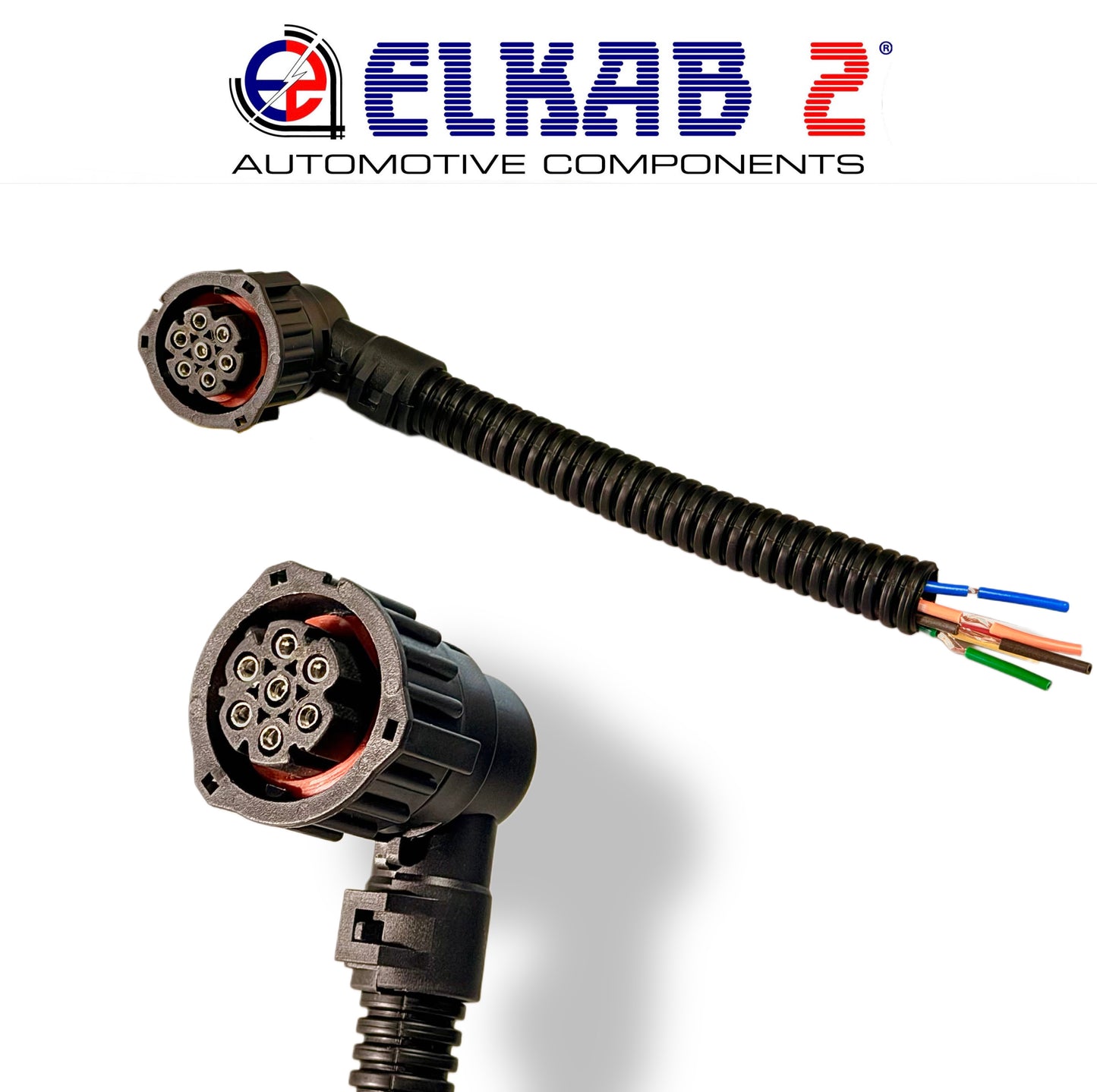 7 Pin Connector Tail Lights Trailer Plug Connection Taillights Wiring Trailer Scania Volvo Iveco Mercedes DAF MAN