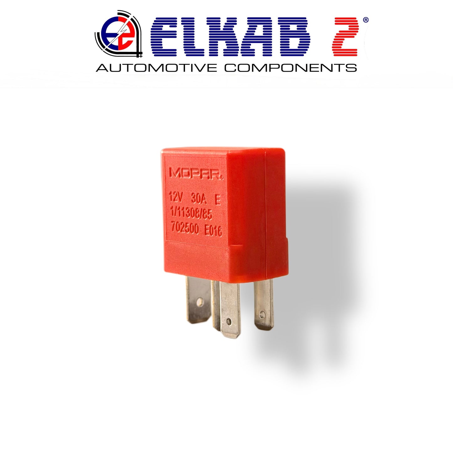 RELÈ RELAY MOPAR 12V 30A JEEP ALFA FIAT, Giulia, Giulietta, Stelvio, Ducato, 500X, 600, Panda, Avenger, RAM, ORIGINALE OE 702500.