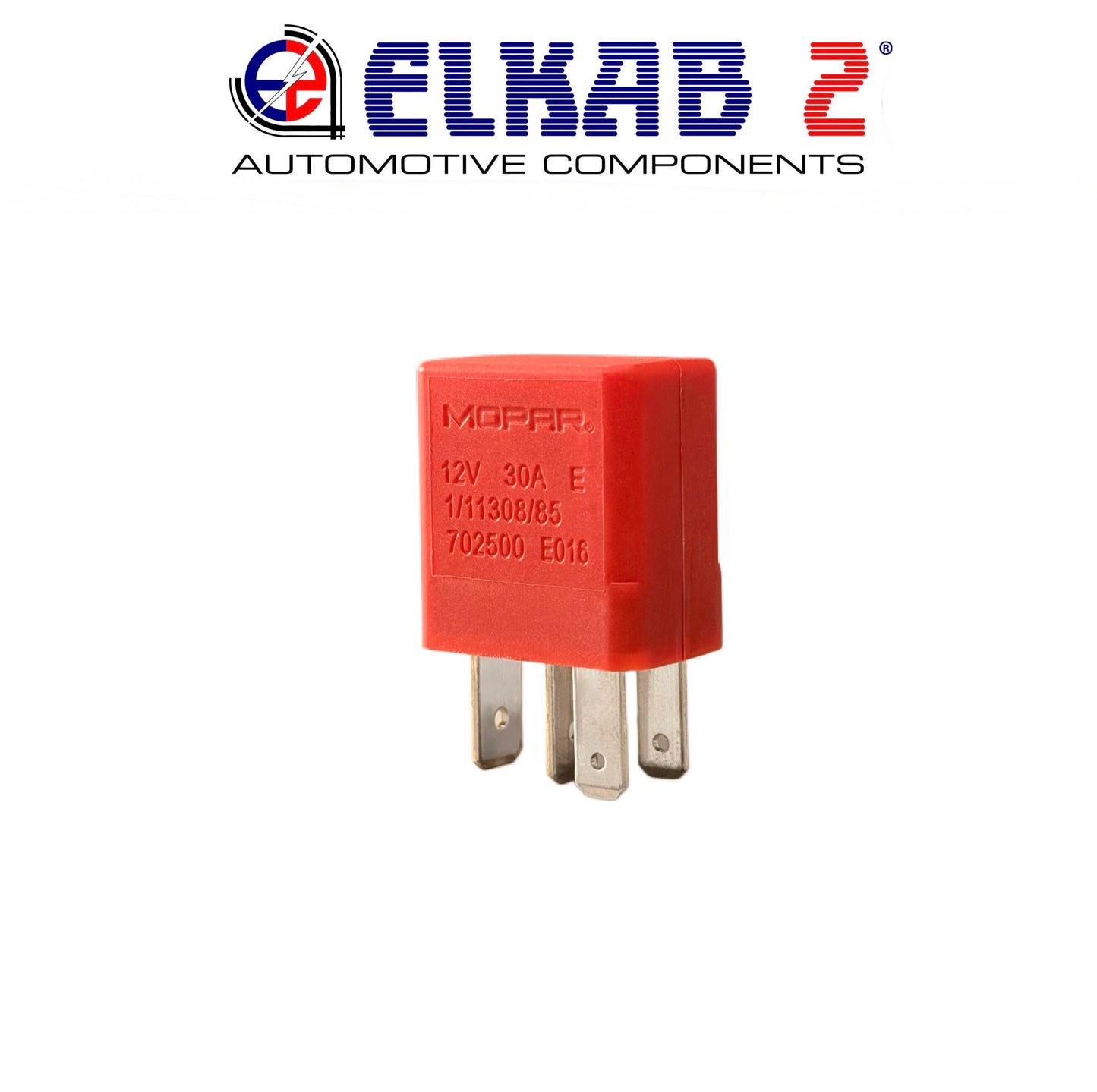RELÈ RELAY MOPAR 12V 30A JEEP ALFA FIAT, Giulia, Giulietta, Stelvio, Ducato, 500X, 600, Panda, Avenger, RAM, ORIGINALE OE 702500.
