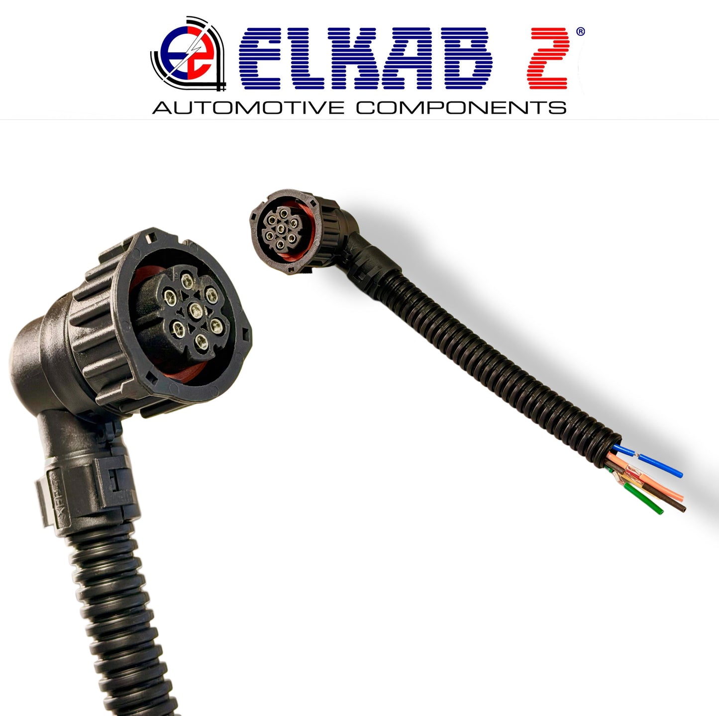 7 Pin Connector Tail Lights Trailer Plug Connection Taillights Wiring Trailer Scania Volvo Iveco Mercedes DAF MAN
