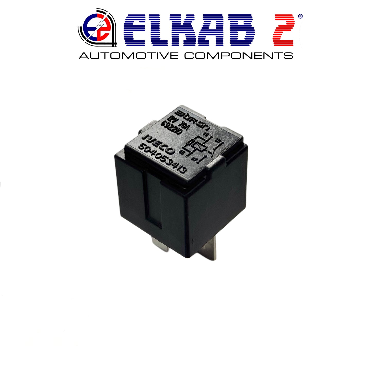 IVECO Relay 12v 70a 4 Pin, Multifunction BITRON Iveco Daily, 504053413 ORIGINAL.