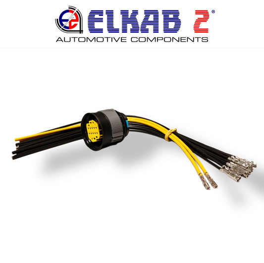 14-Way Delphi Connector, Headlights Lamps Lights Fiat, Alfa, Lancia, Punto, Ypsilon, Panda, Ducato ORIGINAL