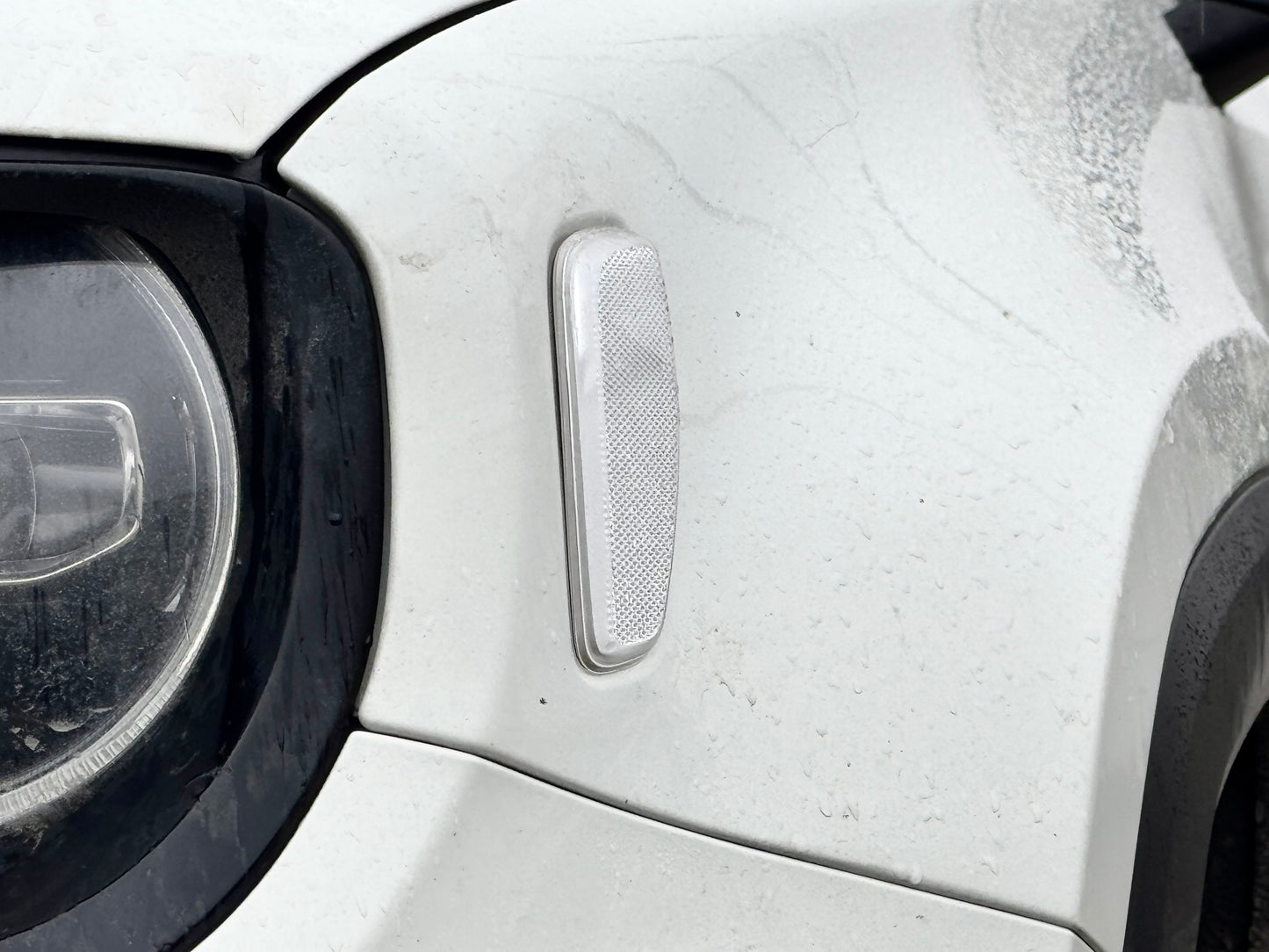 Pair of LED Side Turn Signals Clearance Lights White Amber Jeep Renegade 2014-2023 LED Direction Indicators Headlights